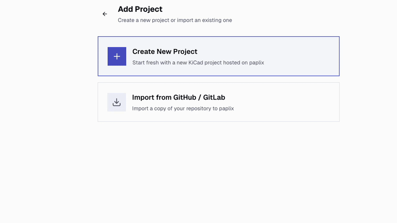 Create or Import a Repository